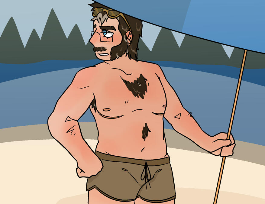 Halfbody + Color + Detailed BG ($30)